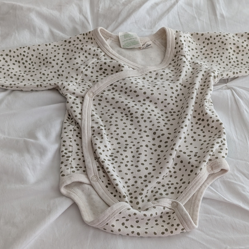 Parade Organics Wrap Bodysuits 3-6m - Picture 2 of 12
